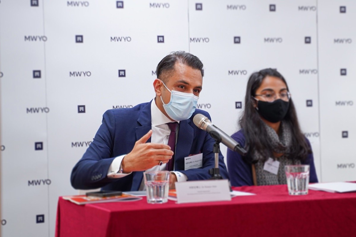 Rizwan Ullah, a member of the Youth Development Commission and the Equal Opportunities Commission, said that coming to terms with one’s identity is the key to personal growth and understanding society. Photo: MWYO