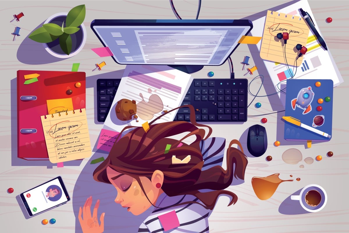 Feeling overwhelmed? We can relate! Here are some tips for getting back on track when you feel like you’ve fallen behind. Photo: Shutterstock