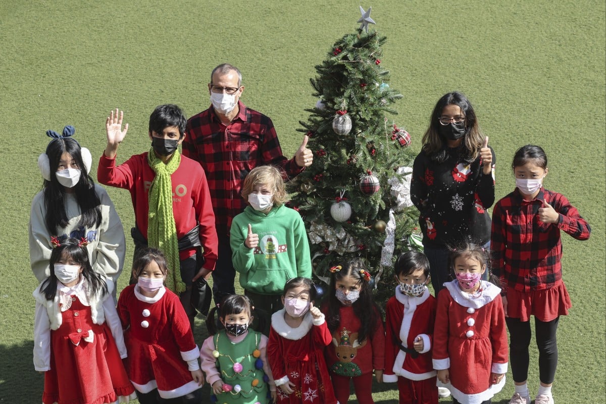 The international school in Kowloon Tong has been a longtime partner of Operation Santa Claus. Photo: Edmond So