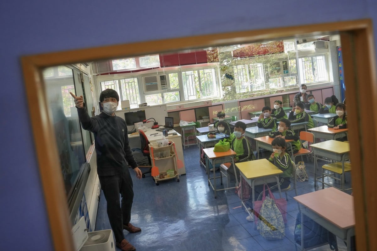 The latest annual report of the Subsidised Schools Provident Fund shows that teachers leaving their jobs have withdrawn a record amount in 2022. Photo: Elson Li