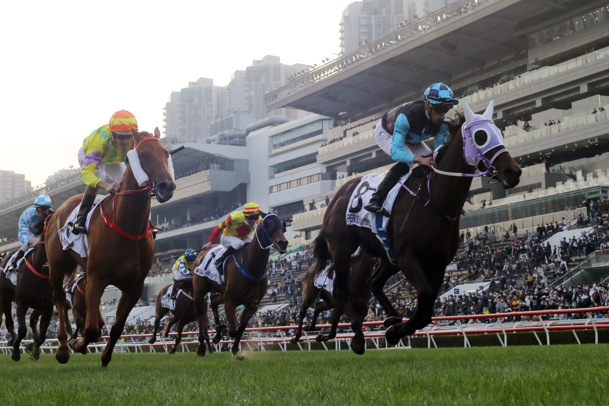 Super Sunny Sing wins the Classic Cup under Vincent Ho at Sha Tin on Sunday. Photos: Kenneth Chan