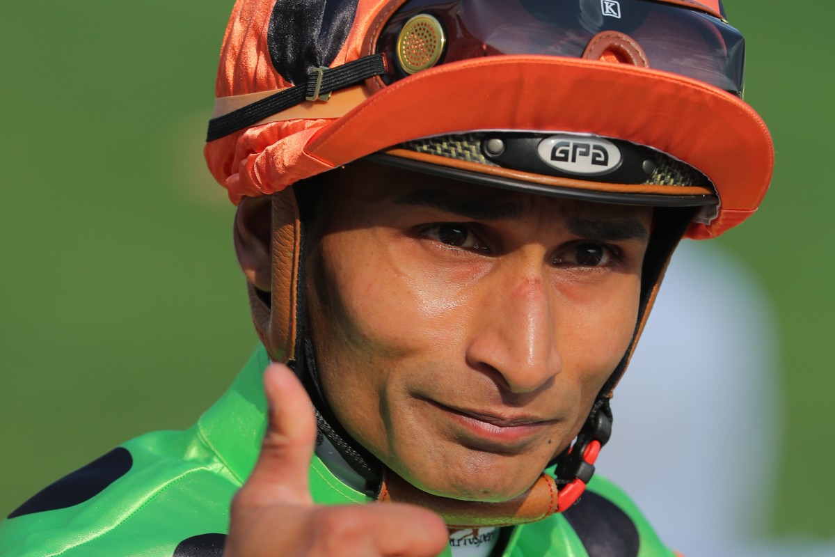 Jockey Karis Teetan. Photo: Kenneth Chan