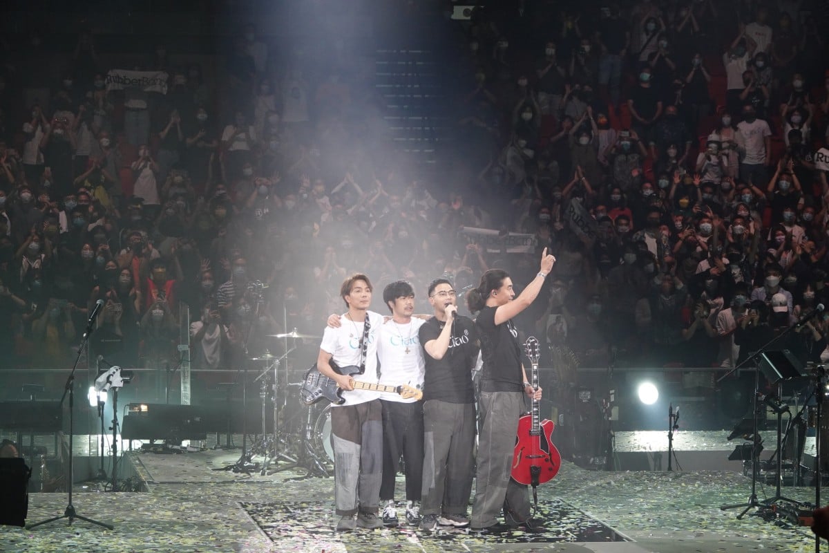 RubberBand’s concert in 2021 was also called “Ciao”, but the name has taken on new meaning as they go on tour. Photo: Handout