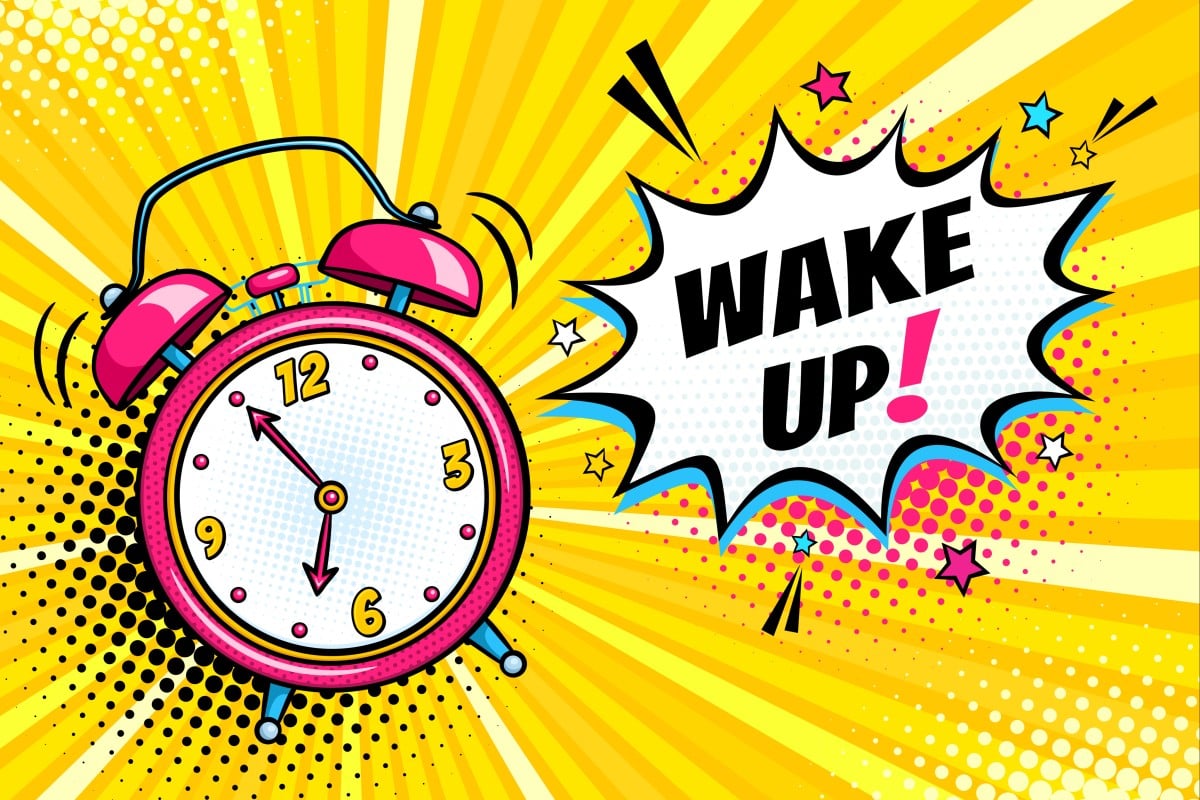 We wouldn’t want to be an alarm clock; most people aren’t happy to hear it! Photo: Shutterstock