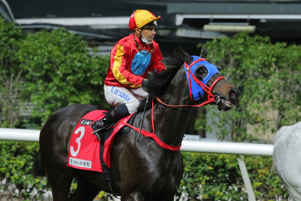 Encountered returns to the winner’s circle at Happy Valley on January 11. Photo: Kenneth Chan