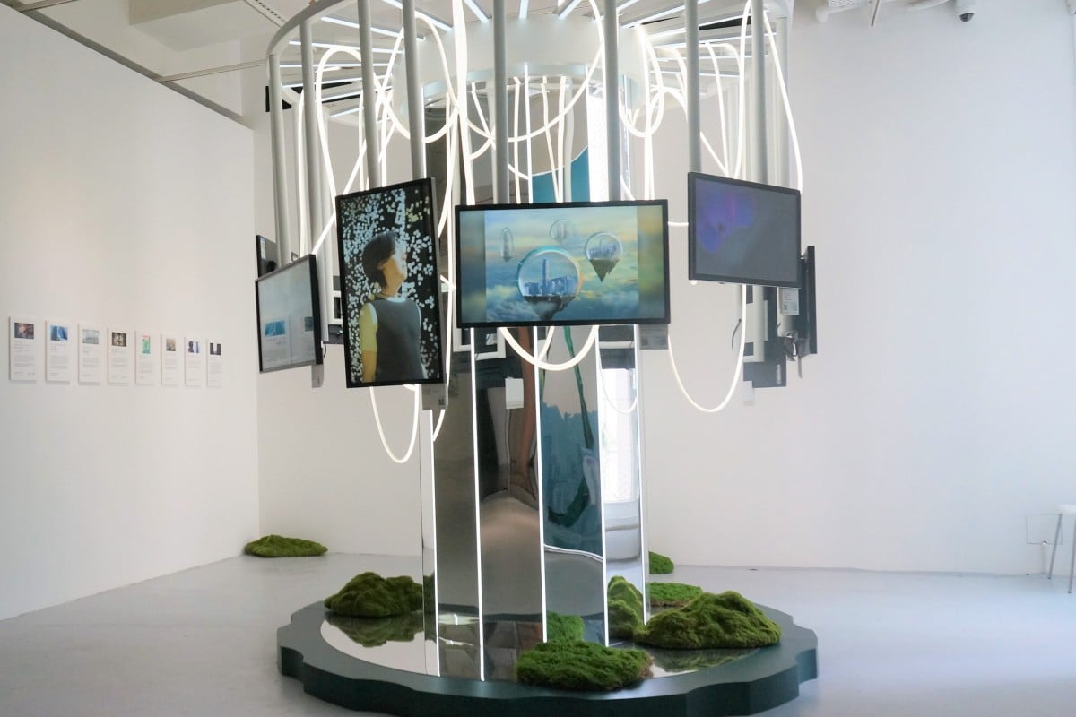 The exhibition “Realising Your Imagination” at H Queen’s. Photo: Hazel Luo