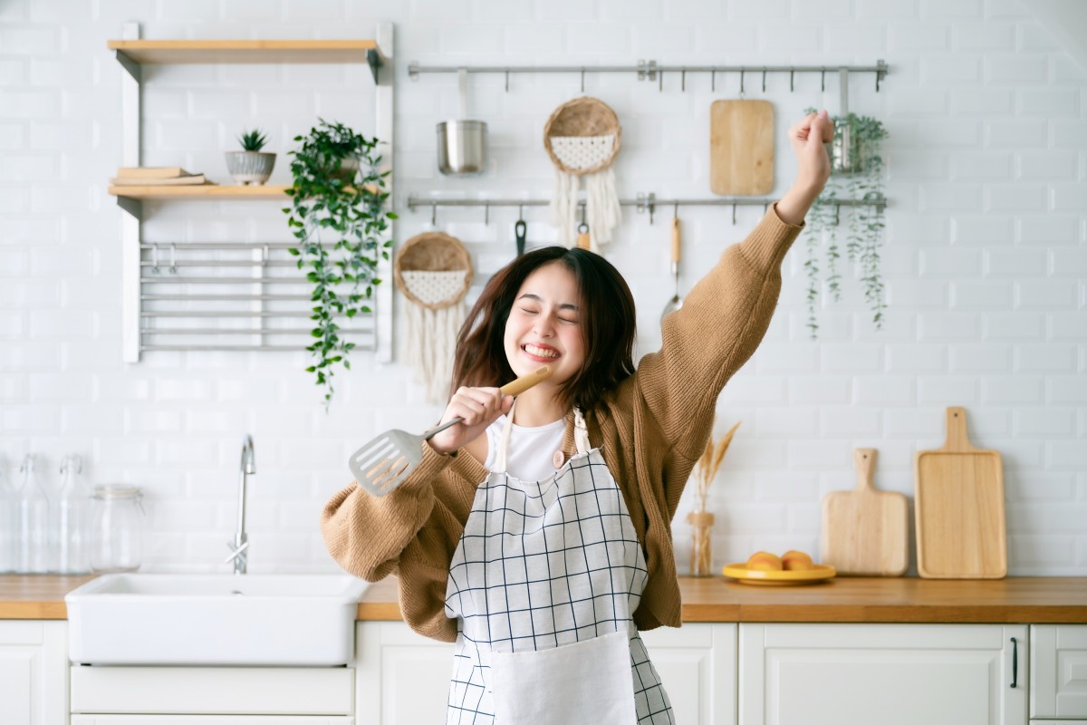 We’d also be jumping for joy if we learned how to make our favourite dish without a fault. Photo: Shutterstock