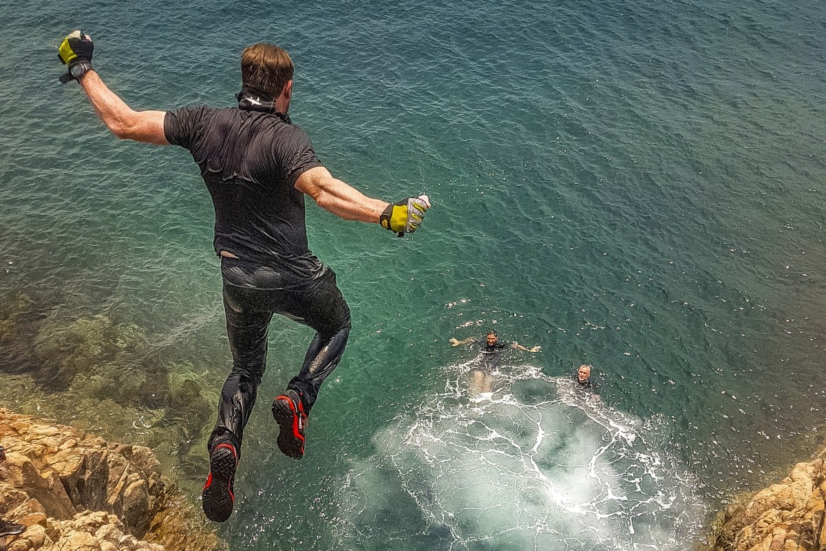 Roland Sharman has found empowering in facing his fear of heights. Photo: Iurgi/HK Outdoor Adventures