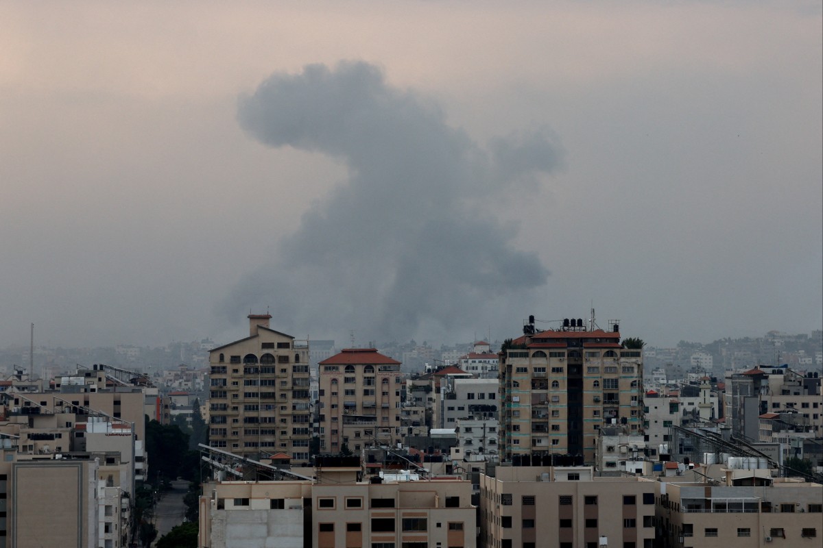 Israel struck the Gaza strip after Hamas’ unprecedented attack on Israel. Photo: Reuters