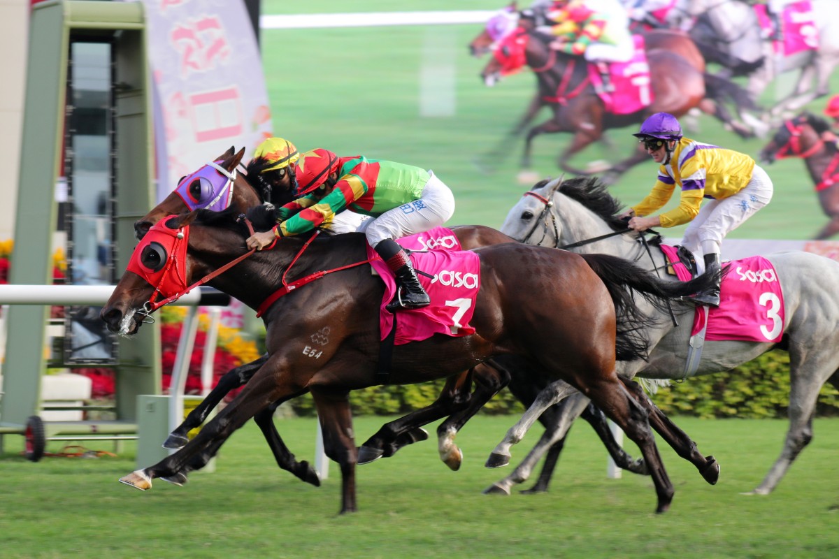 Tourbillon Diamond wins the Sa Sa Ladies’ Purse in 2021. Photos: Kenneth Chan