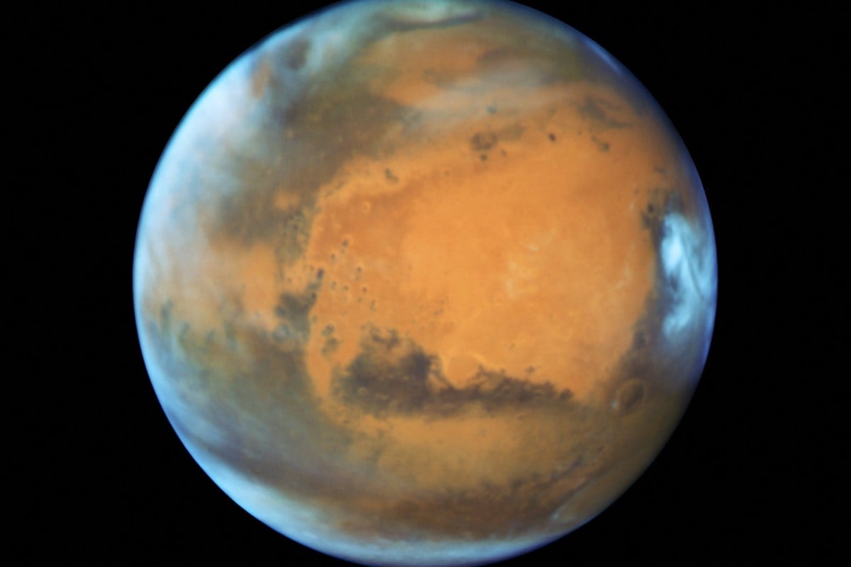 On May 4, 2022, NASA’s InSight lander detected the largest quake yet recorded on Mars, but couldn’t determine its exact cause. Photo: Handout via Reuters