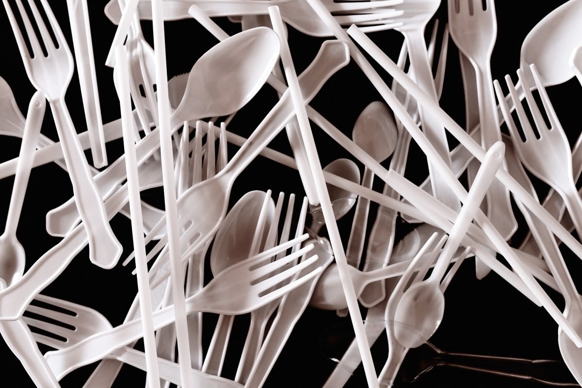 The sale and distribution of expanded polystyrene containers, plastic straws, stirrers and cutlery will be banned from April 22 next year. Photo: Shutterstock
