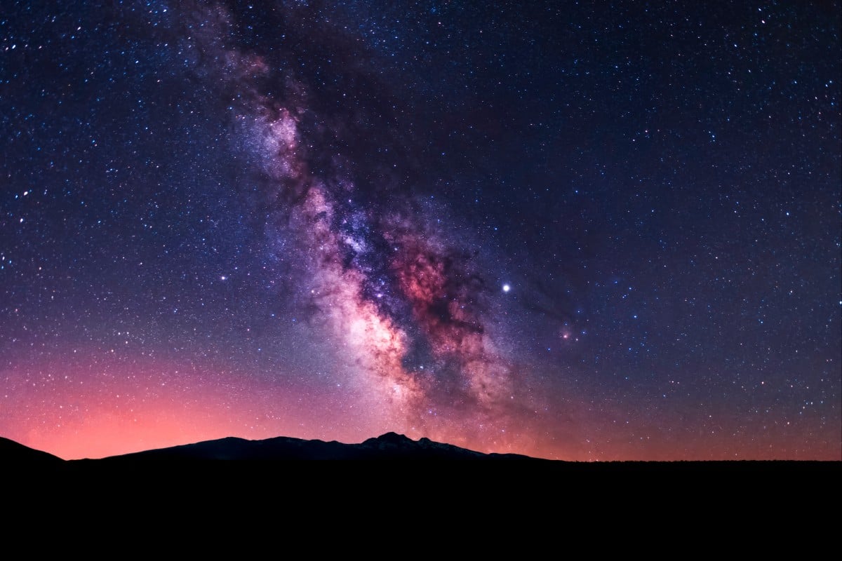 You can spot the Milky Way galaxy on dark, clear nights during summer. Photo: Shutterstock
