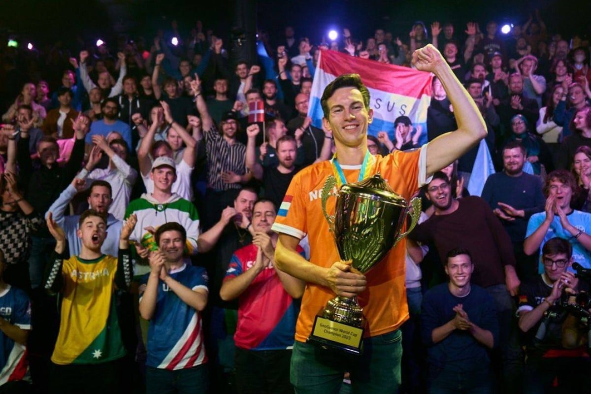 Dutch player Consus was crowned champion in the first official world championship organised by Geoguessr. Photo: Instagram/geoguessr