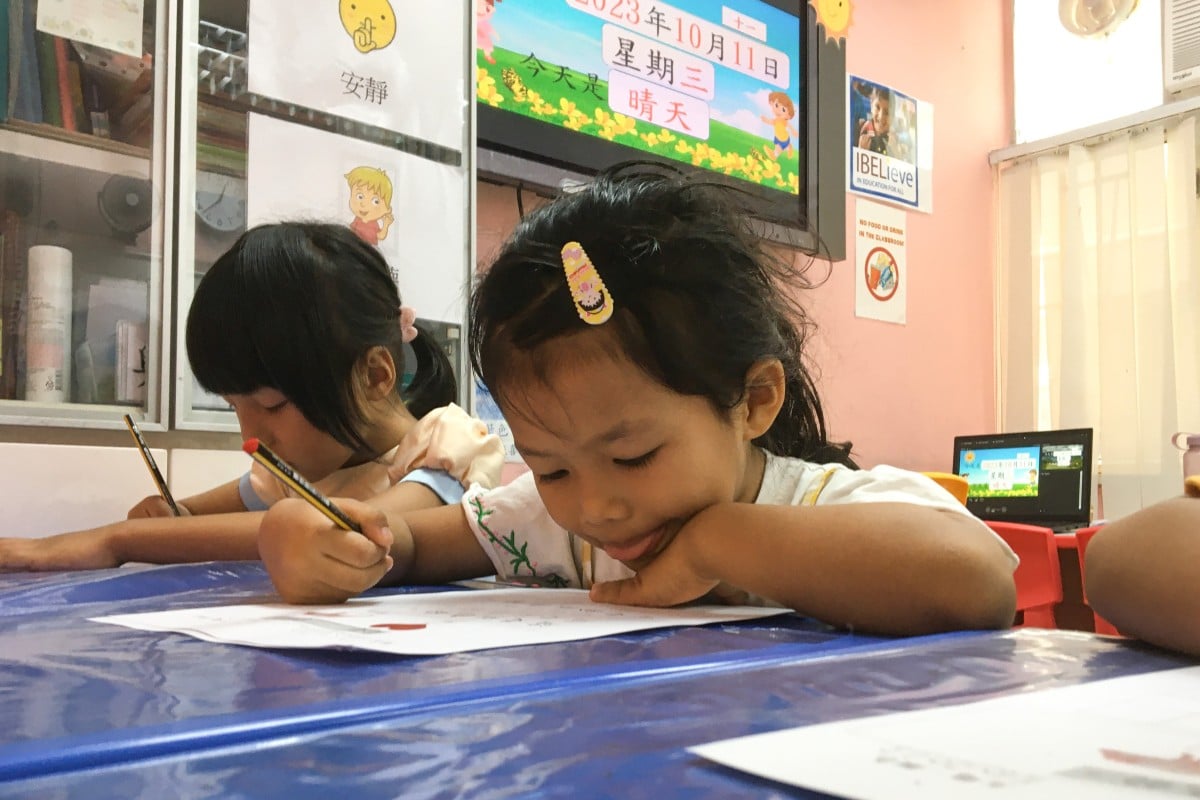 IBEL-run centres offer affordable Chinese-language tuition to underprivileged ethnic minority children. Photo: Cindy Sui