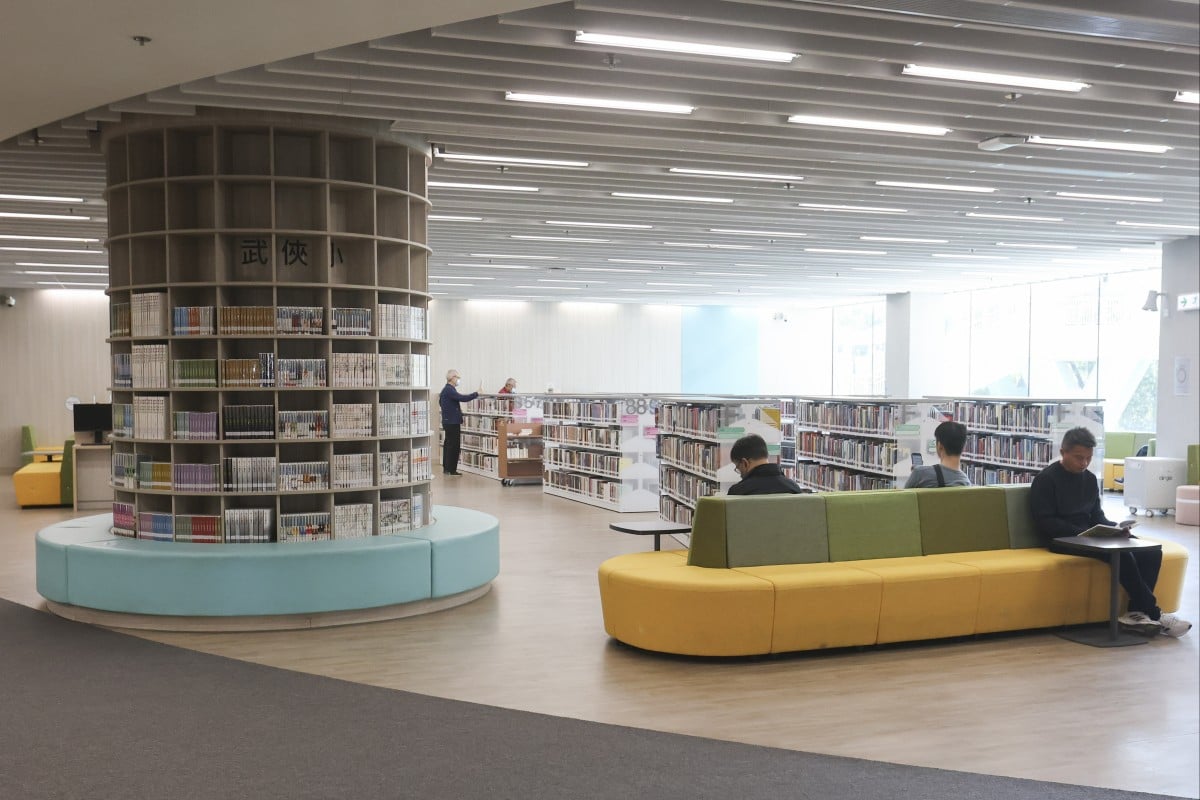 Visitors have fallen drastically at Hong Kong’s public libraries. Photo: Edmond So
