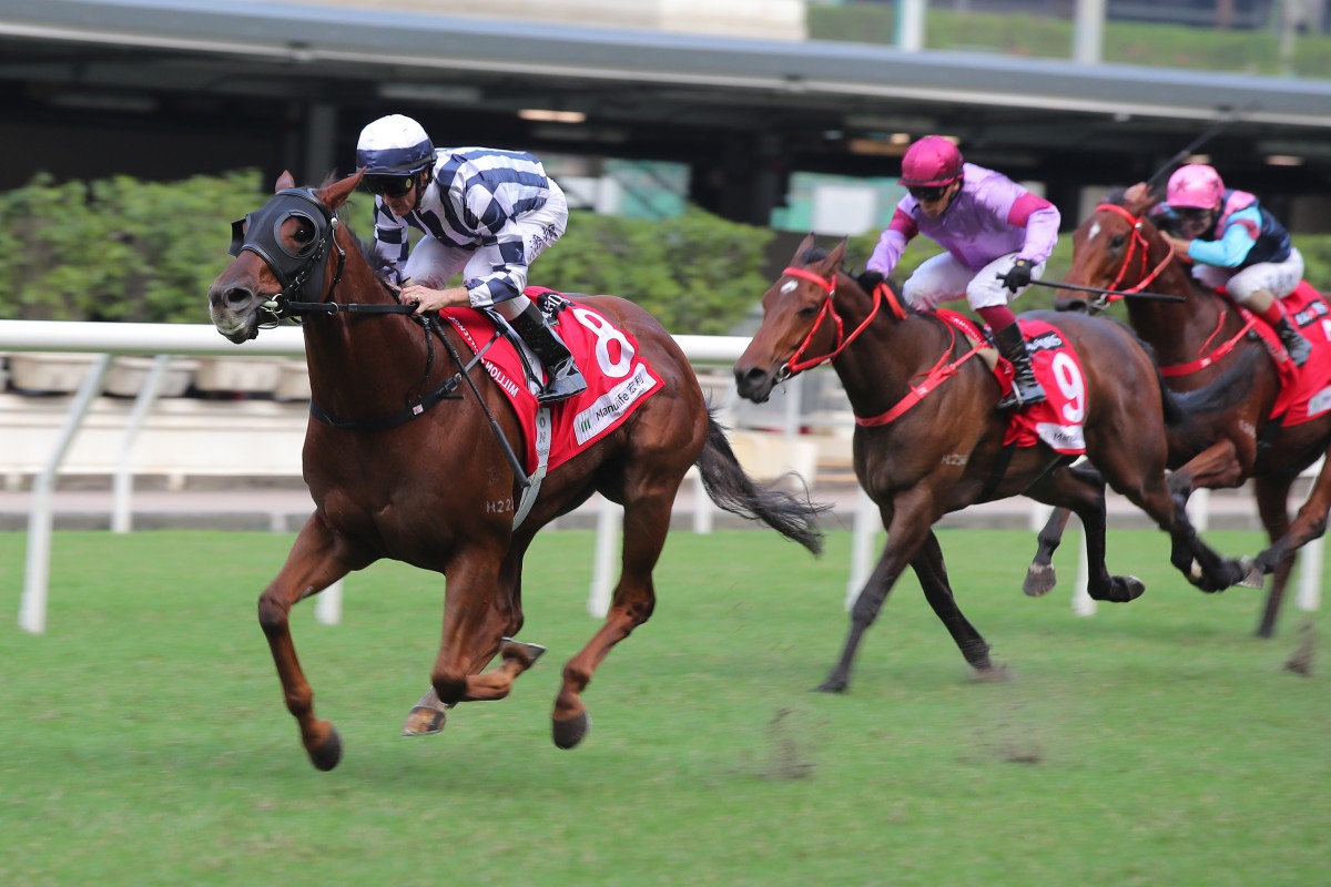 Seasons Wit salutes at Happy Valley in October last year. Photo: Kenneth Chan