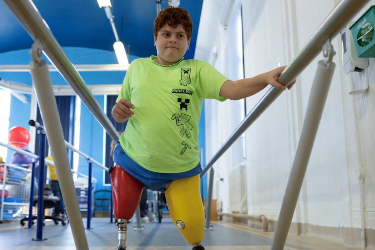 Mehmet Koc is still struggling to recover after he lost both legs in Turkey’s devastating earthquake last year. Photo: Reuters