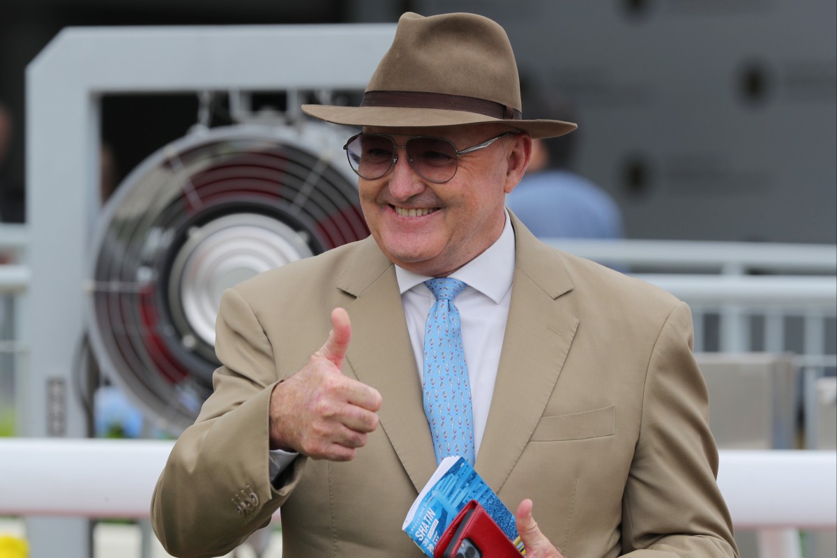 Trainer David Hayes celebrates a recent winner. Photo: Kenneth Chan