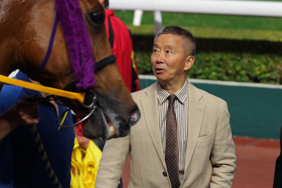 Benno Yung after a recent winner. Photo: Kenneth Chan