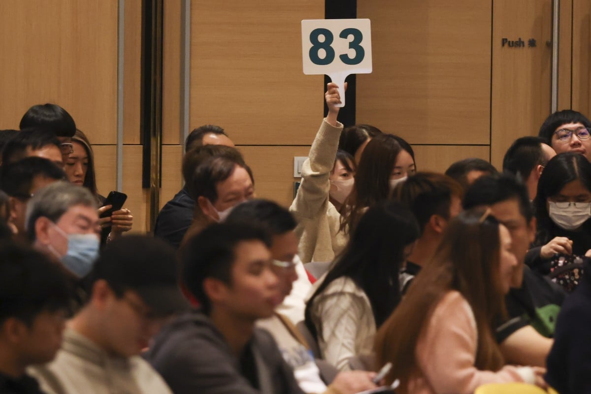 A special car number plate “D” raked in the highest amount at the Transport Department’s auction. Photo: Yik Yeung-man