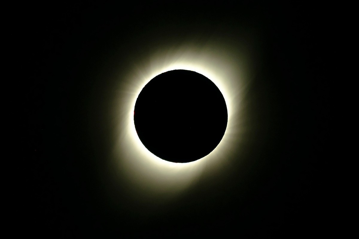 A rare total solar eclipse will sweep across North America on April 8. Photo: TNS