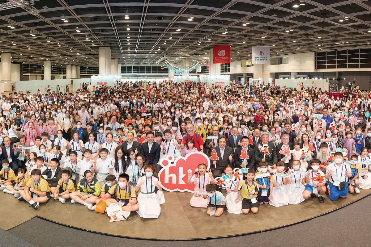 The Hong Kong Science Fair in 2022-2023 attracted over 20,000 visitors. Photo: Handout