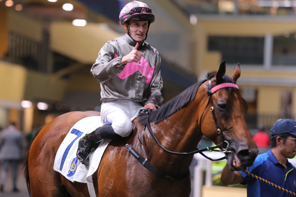 Luke Ferraris hopes to continue his recent momentum at Happy Valley on Wednesday night. Photos: Kenneth Chan