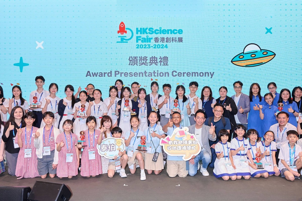 The third Hong Kong Science Fair served as a mega showcase for local young innovation and technology talent. It also helped promote a culture of science and tech in the community. Photo: Handout