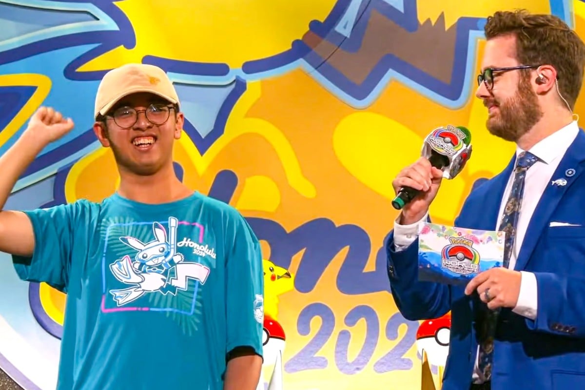 Hong Kong teenager Cheng Yip-kai has been crowned world champion when it comes to Pokemon. Photo: Pokémon Company