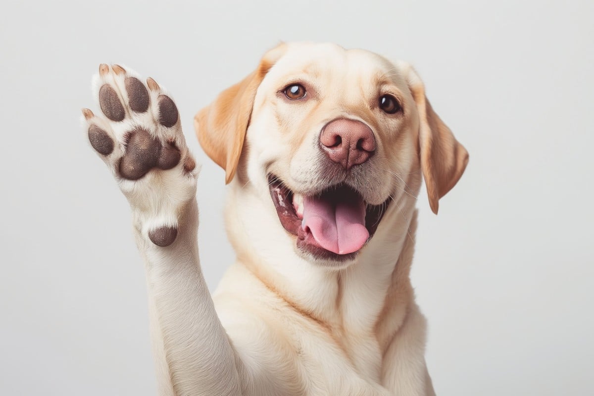 It’s fun to see dogs, but don’t scare them or put yourself in danger. Photo: Shutterstock