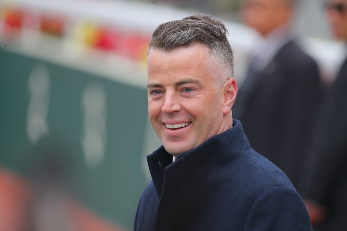 Jamie Richards sends four runners to Happy Valley on Wednesday. Photo: Kenneth Chan