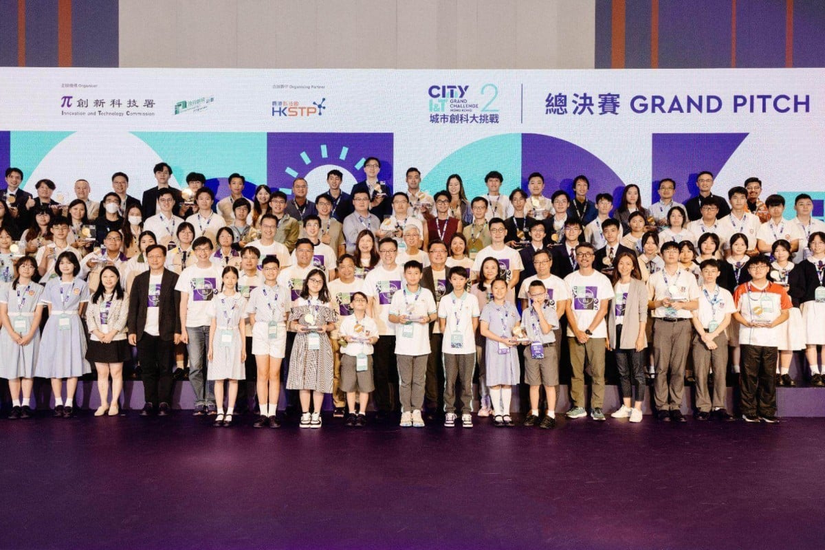 The second City I&T Grand Challenge Grand Pitch was held at Hong Kong Science Park on August 10, attracting more than 500 guests from across society. Photo: Handout