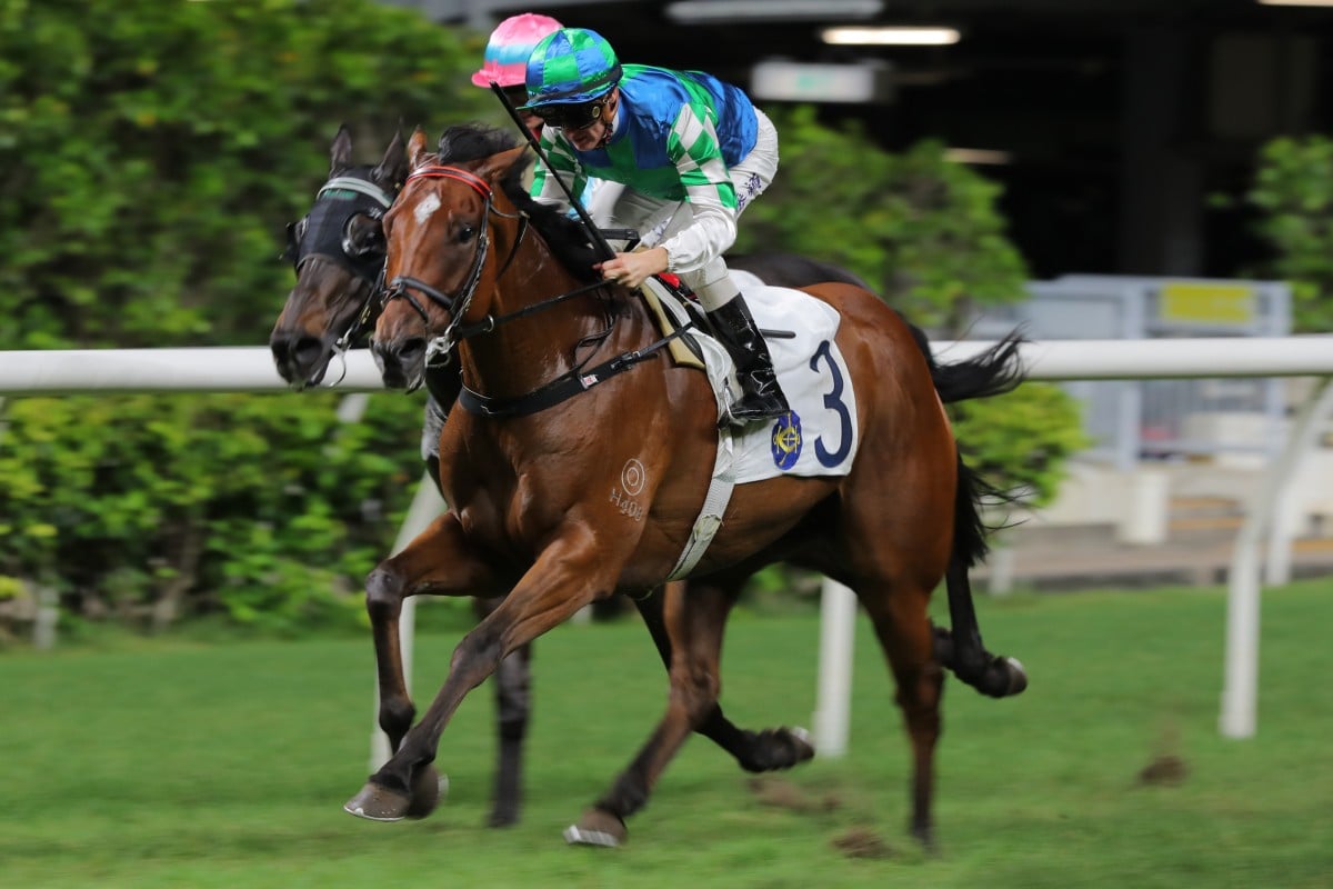 Copartner Prance makes it six on the bounce at Happy Valley in June. Photos: Kenneth Chan