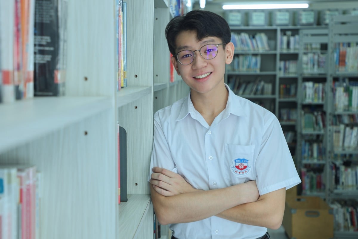 Yiu Chi-yan from King Ling College is the latest Best Devotion to School award winner at the Student of the Year awards. Photo: Handout