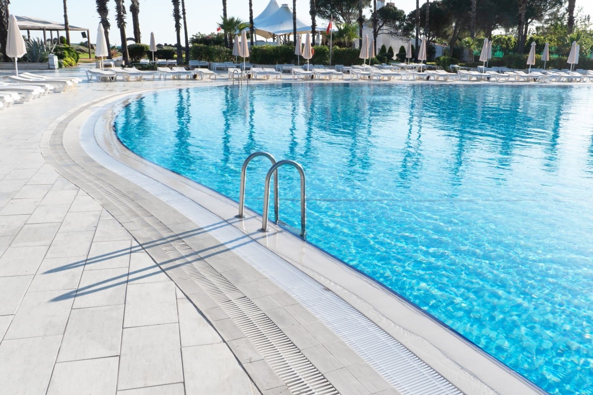 We have some bad news about the strong pool smell. Photo: Shutterstock