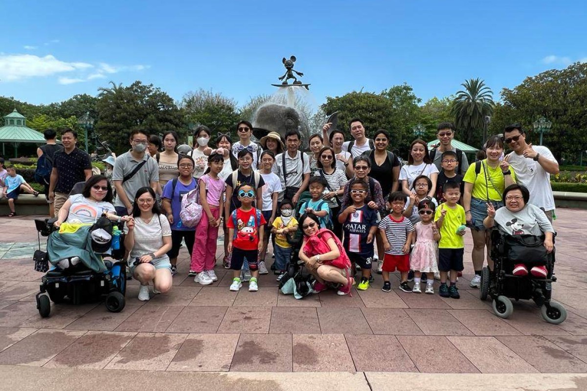 Members of Little People of Hong Kong together at an event. Photo: Handout