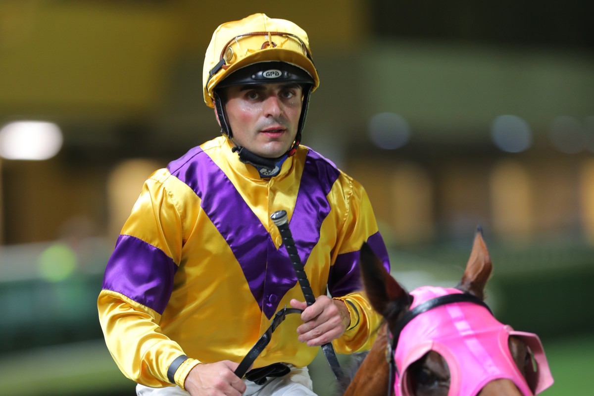 Andrea Atzeni has a ride in all four Group One races at the Hong Kong International Races. Photos: Kenneth Chan