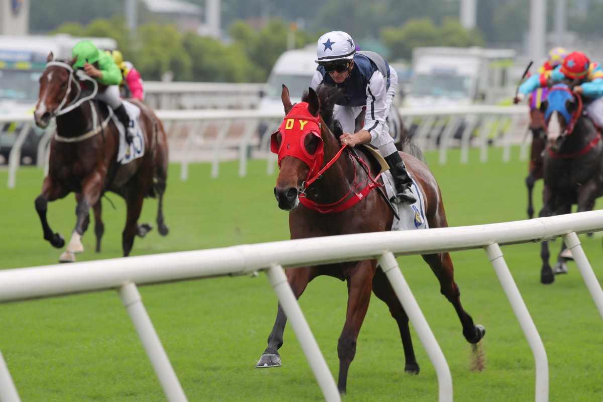 Fast Network cruises to victory under Zac Purton last month. Photos: Kenneth Chan