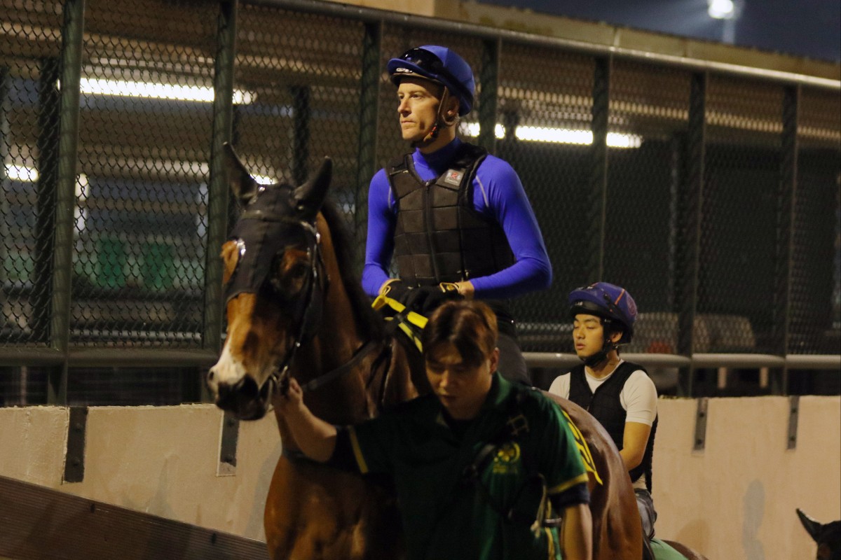 Blake Shinn reunites with Galaxy Patch in the Stewards’ Cup next month. Photos: Kenneth Chan