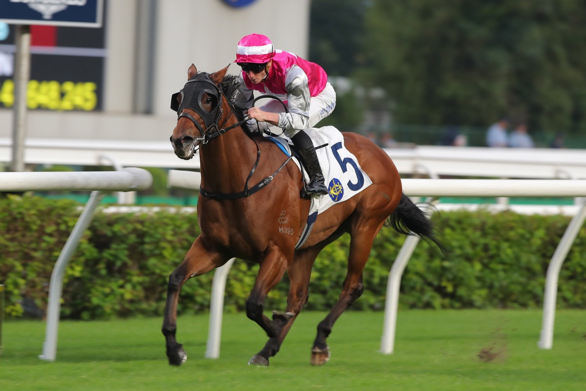 James McDonald boots home Swift Ascend on November 24. Photos: Kenneth Chan