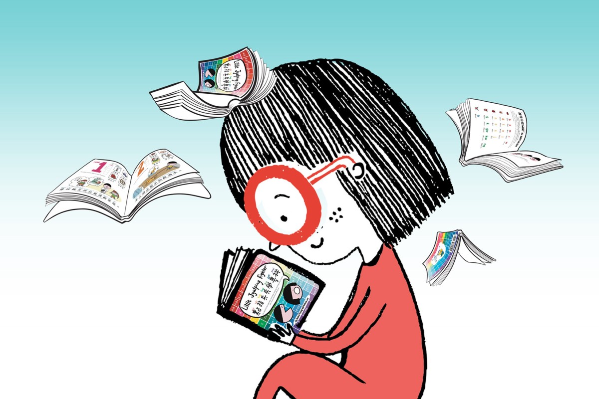 Children’s books are helping to preserve the Cantonese language around the world. Illustration: Mario Rivera