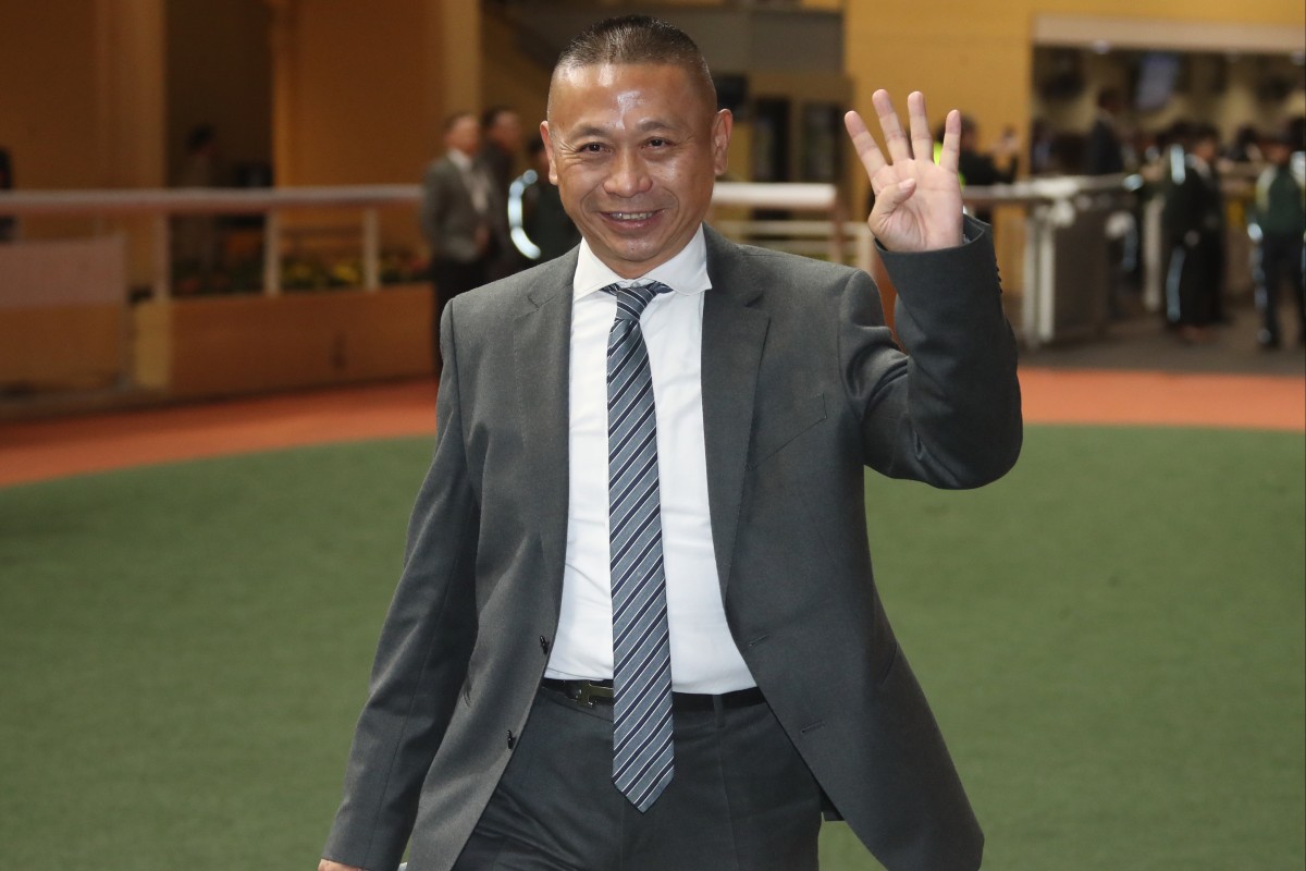 Danny Shum was on fire at the Valley on Wednesday night with four winners. Photos: Kenneth Chan