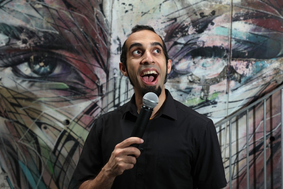 Vivek Mahbubani is a bilingual stand-up comedian who was born and raised in Hong Kong. Photo: Xiaomei Chen