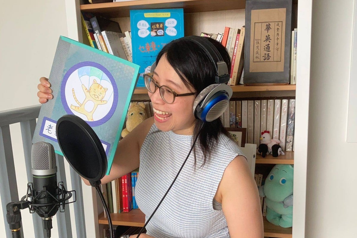 Suie, who prefers not to use her full name, is the creator of Muggle Tango Tingo, a biweekly podcast designed to help older children maintain their Cantonese. Photo: Handout