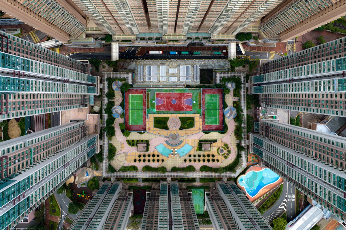A basketball court in Tseung Kwan O. Photo: Austin Bell