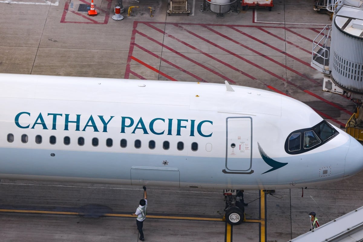 A Cathay Pacific flight to Milan was diverted to Lanzhou after an engine failure. Photo: Nora Tam