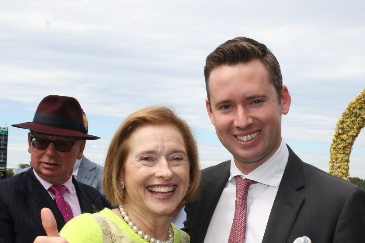 Gai Waterhouse and Adrian Bott have set Royal Patronage for the Champions Mile. Photo: HKJC