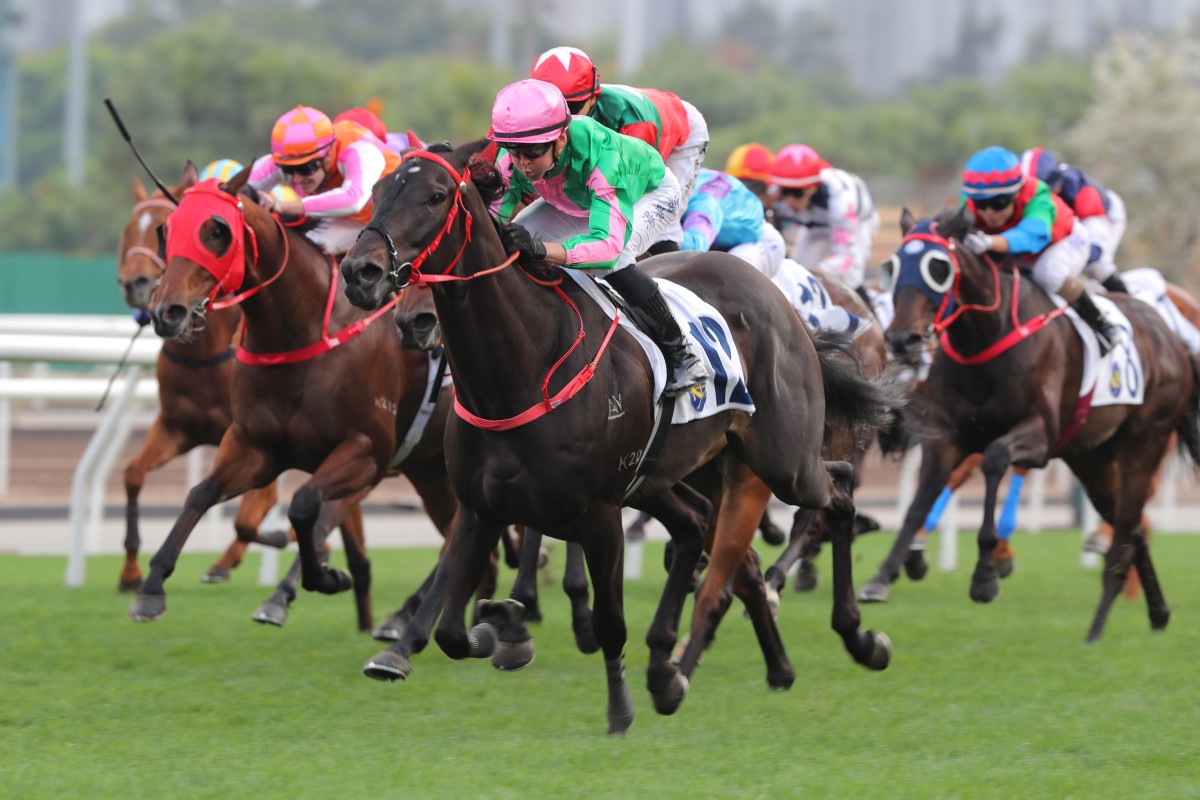 Bundle Award wins over 1,800m at Sha Tin under Ben Thompson. Photos: Kenneth Chan