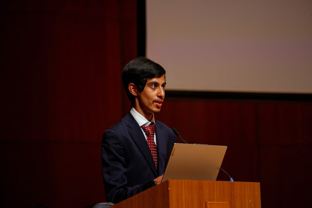 Adhit Ranjan is a Year 13 student at German Swiss International School. Photo: Handout
